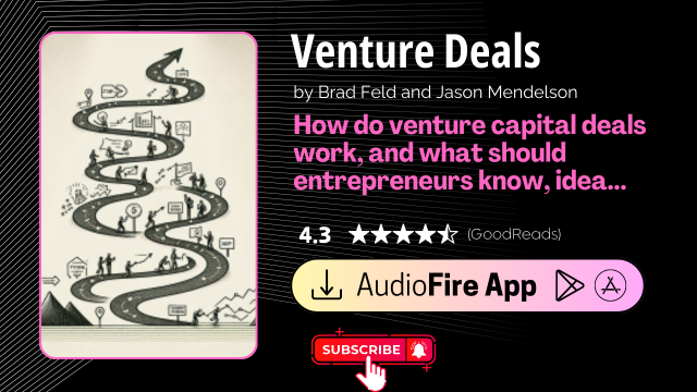 Venture Deals by Brad Feld and Jason Mendelson