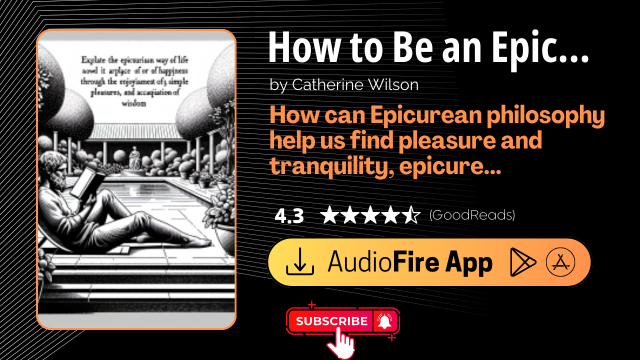 How to Be an Epicurean by Catherine Wilson