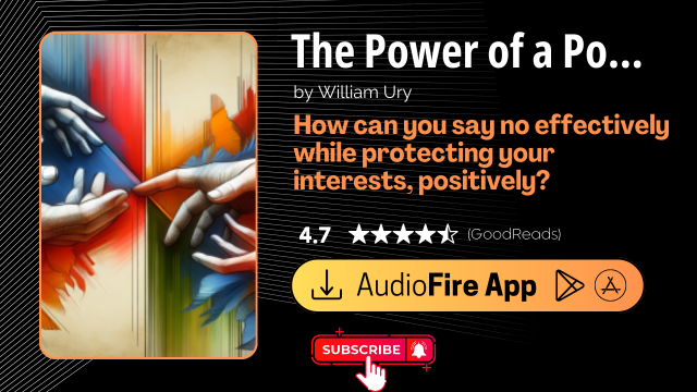 The Power of a Positive No by William Ury