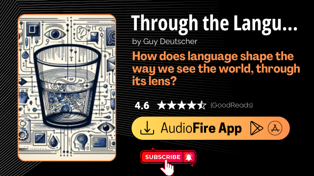 Through the Language Glass by Guy Deutscher