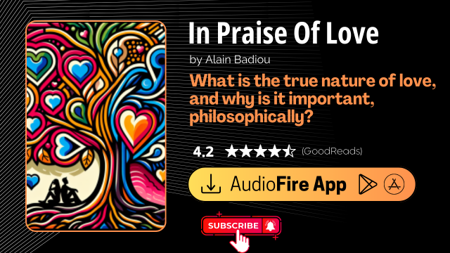 In Praise Of Love by Alain Badiou