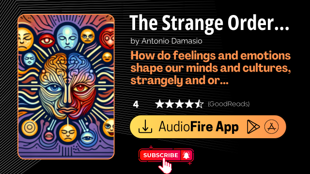 The Strange Order of Things by Antonio Damasio