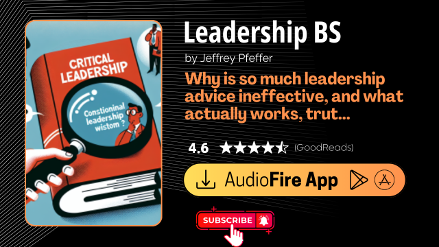 Leadership BS by Jeffrey Pfeffer