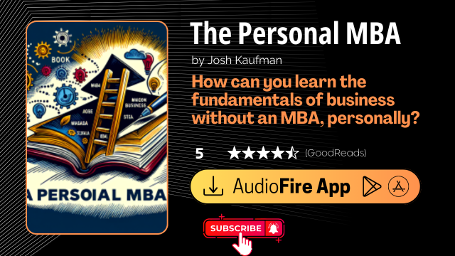 The Personal MBA by Josh Kaufman