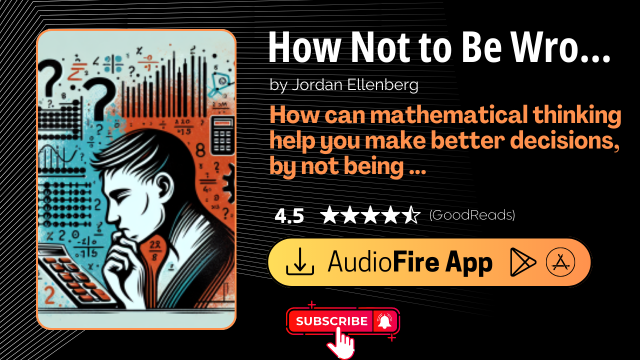 How Not to Be Wrong by Jordan Ellenberg