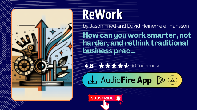 ReWork by Jason Fried and David Heinemeier Hansson
