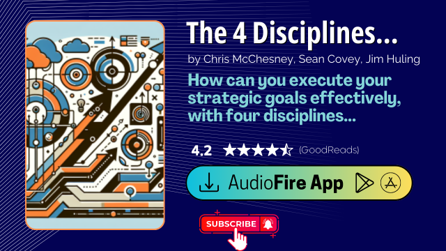 The 4 Disciplines of Execution by Chris McChesney
