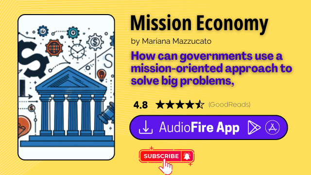 Mission Economy by Mariana Mazzucato