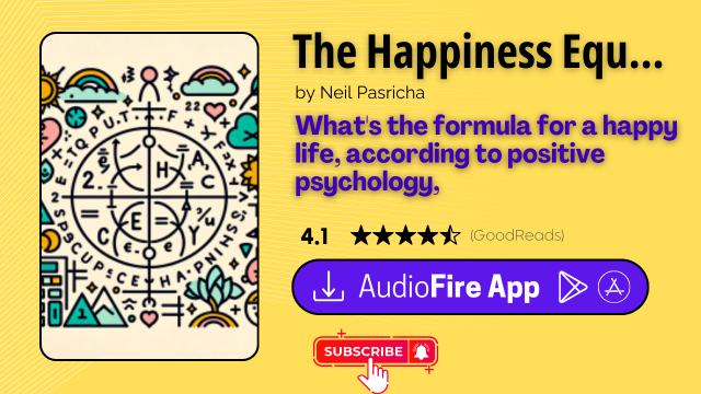 The Happiness Equation by Neil Pasricha
