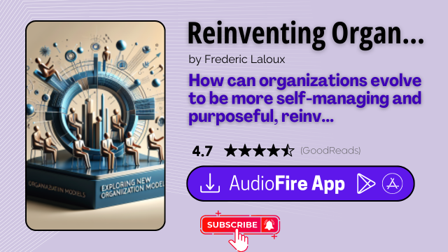 Reinventing Organizations by Frederic Laloux