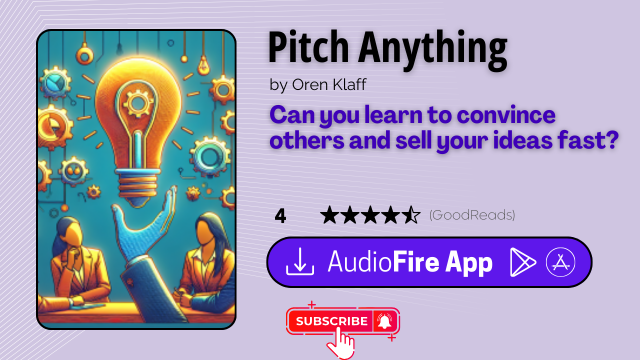 Pitch Anything by Oren Klaff