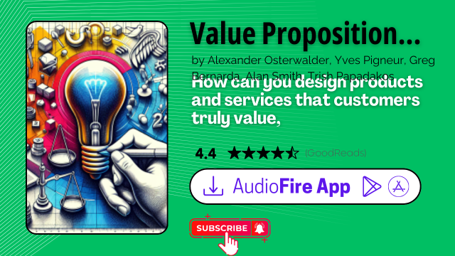Value Proposition Design by Alexander Osterwalder