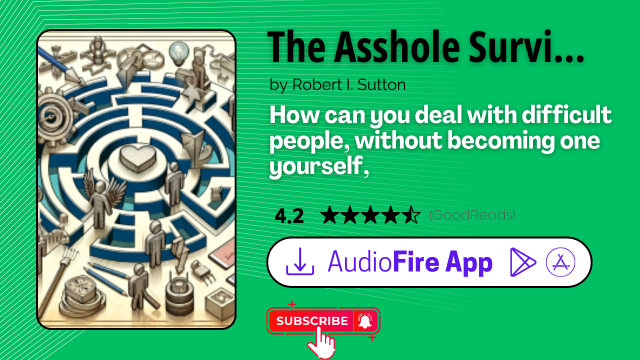 The Asshole Survival Guide by Robert I. Sutton