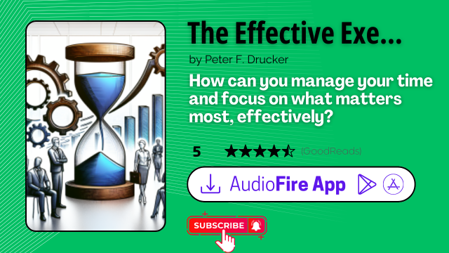 The Effective Executive by Peter F. Drucker