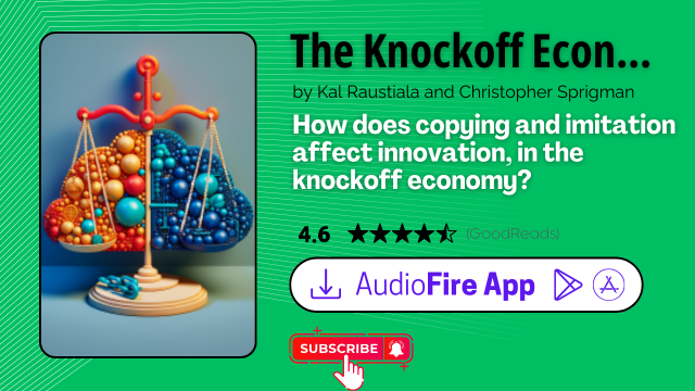 The Knockoff Economy by Kal Raustiala and Christopher Sprigman