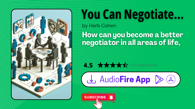 You Can Negotiate Anything by Herb Cohen