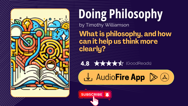 Doing Philosophy by Timothy Williamson
