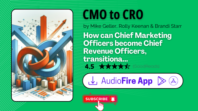 CMO to CRO by Mike Geller