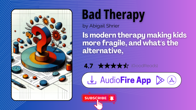 Bad Therapy by Abigail Shrier