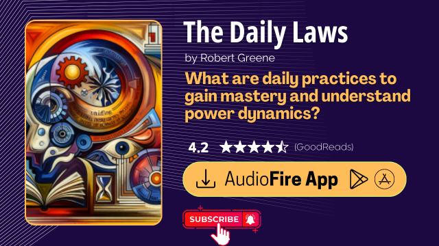 The Daily Laws by Robert Greene