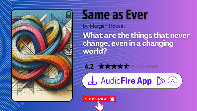 Same as Ever by Morgan Housel
