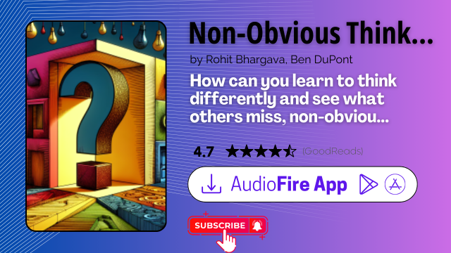 Non-Obvious Thinking by Rohit Bhargava