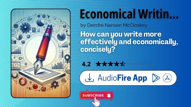 Economical Writing by Deirdre Nansen McCloskey
