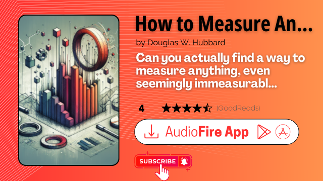 How to Measure Anything by Douglas W. Hubbard