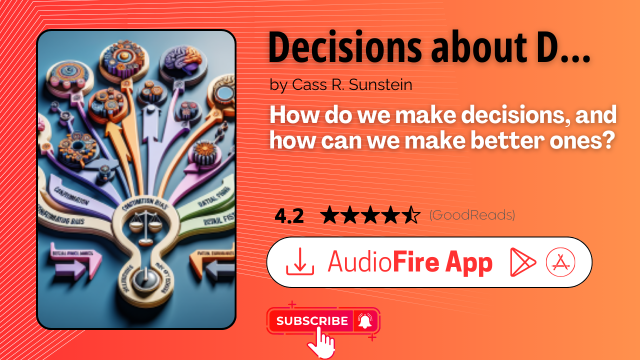 Decisions about Decisions by Cass R. Sunstein