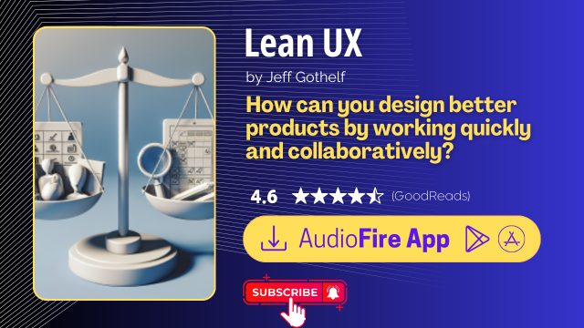 Lean UX by Jeff Gothelf