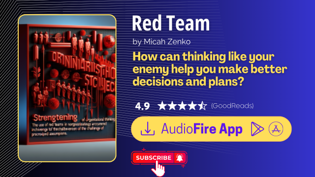 Red Team by Micah Zenko