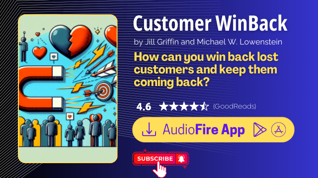Customer WinBack by Jill Griffin and Michael W. Lowenstein