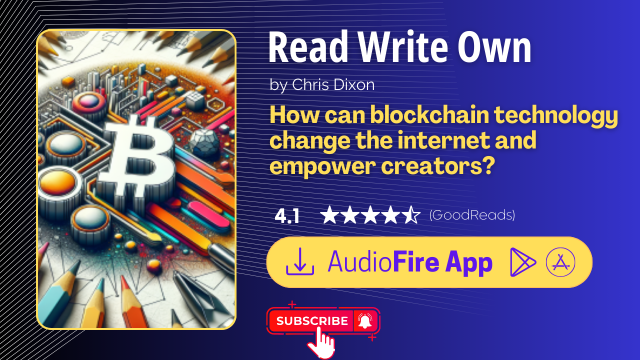 Read Write Own by Chris Dixon