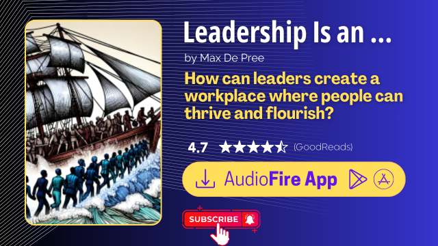 Leadership Is an Art by Max De Pree
