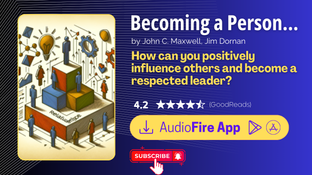 Becoming a Person of Influence by John C. Maxwell