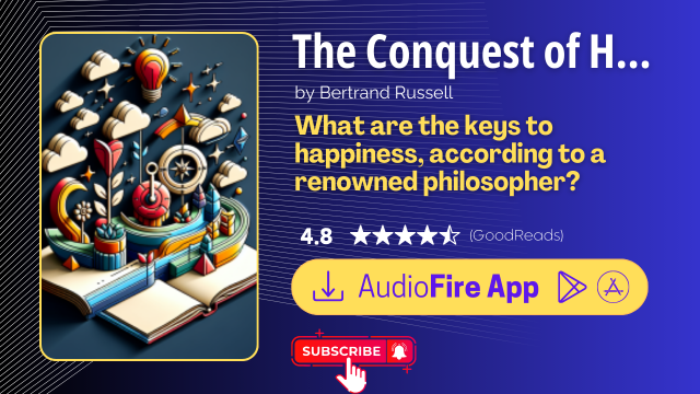The Conquest of Happiness by Bertrand Russell