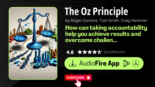 The Oz Principle by Roger Connors