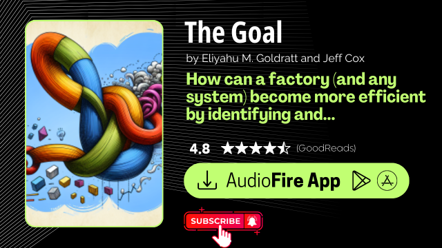 The Goal by Eliyahu M. Goldratt and Jeff Cox