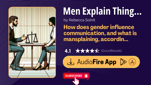 Men Explain Things To Me by Rebecca Solnit