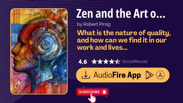 Zen and the Art of Motorcycle Maintenance by Robert Pirsig