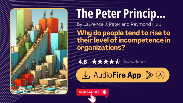 The Peter Principle by Laurence J. Peter and Raymond Hull