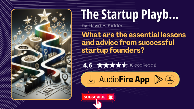 The Startup Playbook by David S. Kidder