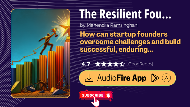 The Resilient Founder by Mahendra Ramsinghani