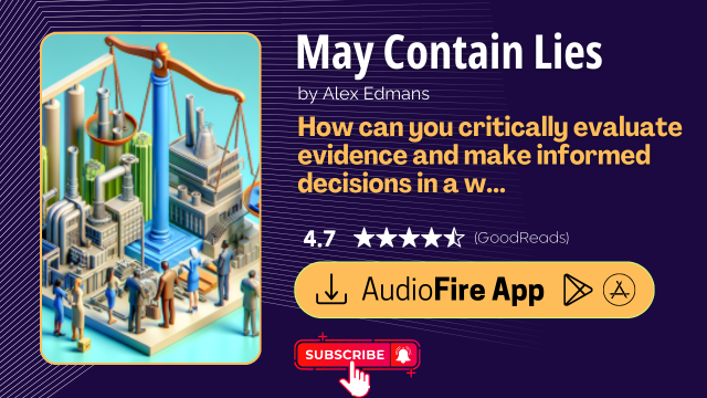 May Contain Lies by Alex Edmans