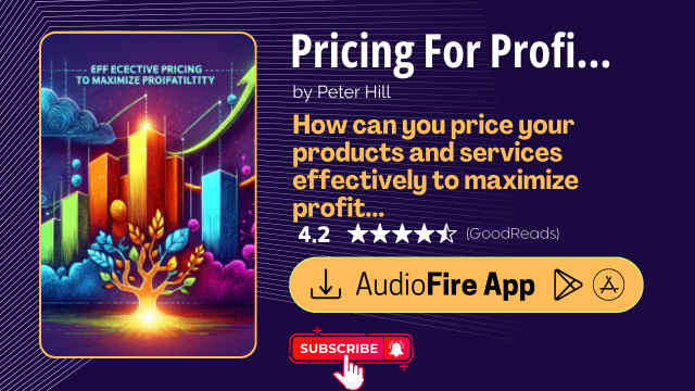 Pricing For Profit by Peter Hill
