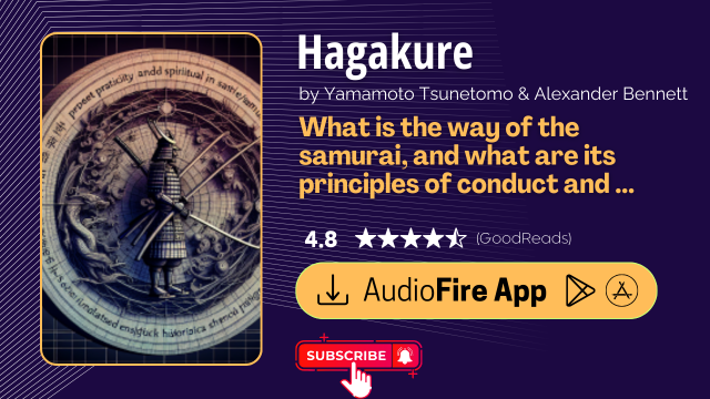 Hagakure by Yamamoto Tsunetomo & Alexander Bennett