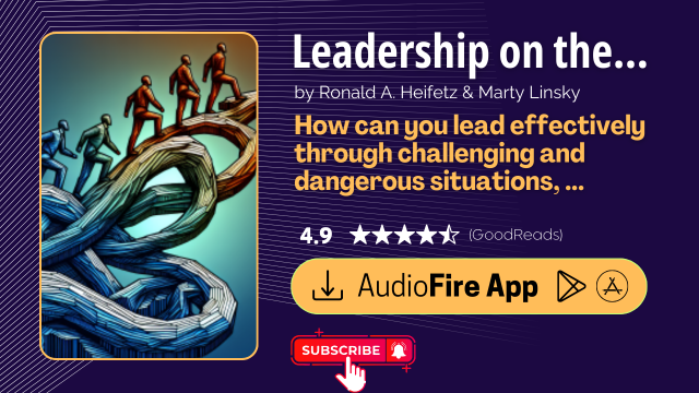 Leadership on the Line by Ronald A. Heifetz & Marty Linsky