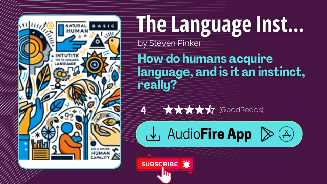 The Language Instinct by Steven Pinker