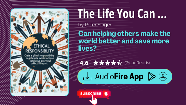 The Life You Can Save by Peter Singer