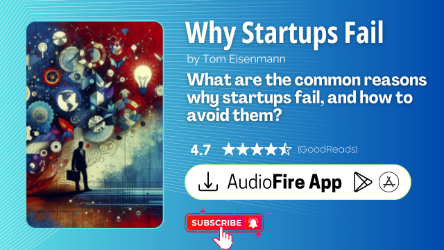 Why Startups Fail by Tom Eisenmann